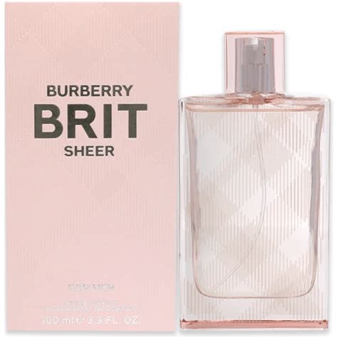 burberry sheer for her|burberry brit for her 3.3.